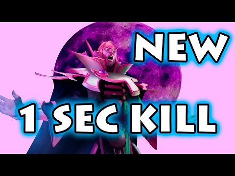 How to kill Invoker for 1 SEC - NEW Dark Moon TRICK!