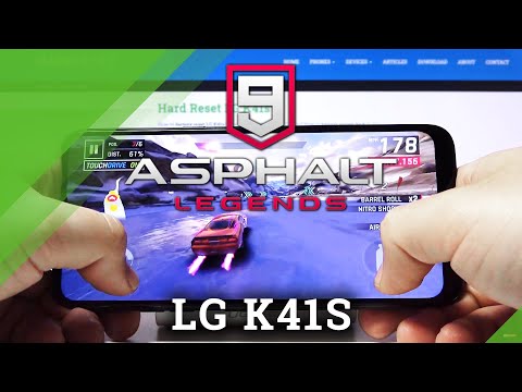 Test Asphalt 9 on LG K41S – Gaming Quality