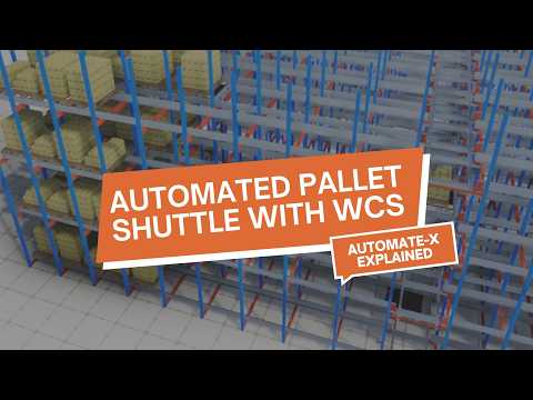 Automated pallet racking - Stow Shuttles