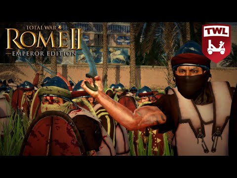 THIS DESERT FORTRESS NEEDS DEFENDING! - Rome 2 Total War Multiplayer Tournament Siege
