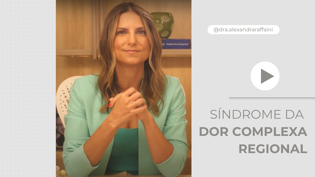 Como é feito o diagnóstico de Síndrome da Dor Regional Complexa?