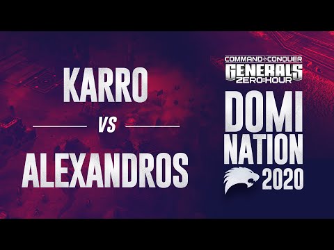 KaRRo vs AleXanDroS - bo11 - DOMINATION 2020 1/32 ⚡ GENERALS ZERO HOUR