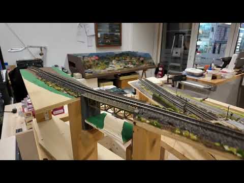 Bertram Model Railway - TT Layout "Götterfels" - the basic structure is taking shape.....