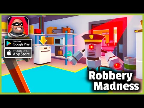 Видео Robbery Madness: Classic Thief Game #1