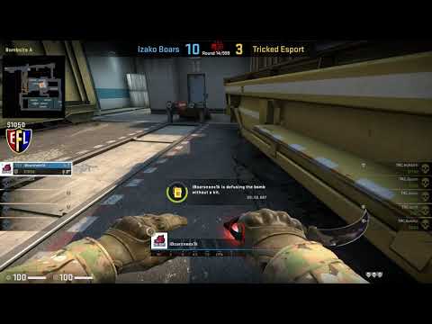 Izako Boars vs Tricked at ESEA MDL Season 31 Europe Relegation