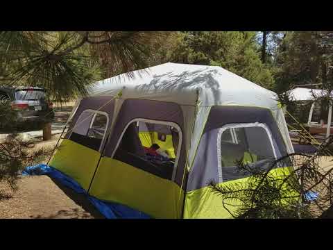Core Equipment 10-person instant tent review.