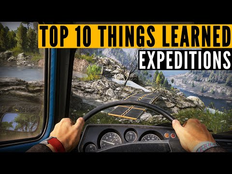 10 things LEARNED from playing Expeditions: A MudRunner Game