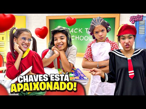 CHAVES: CHIQUINHA IS IN LOVE*we became the Chaves gang at school for 24 hours Jessica's version