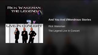 And You And I/Wondrous Stories