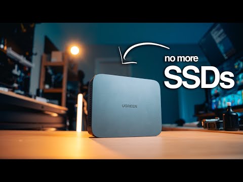 NO MORE EXTERNAL SSDs?! THIS WILL CHANGE YOUR EDITING WORKFLOW | UGREEN NAS DXP480T PLUS