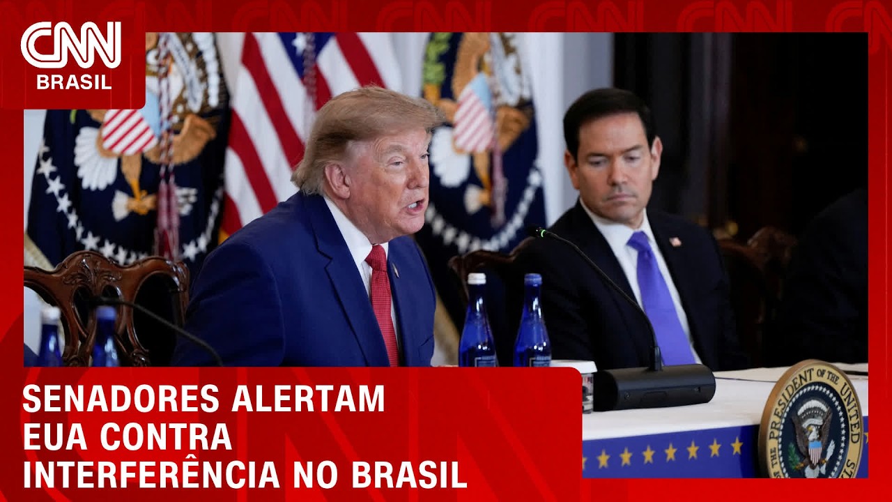 Senadores dos EUA alertam governo Trump contra interferência no Brasil | CNN 360°