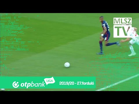 Nego Loic gólja a MOL Fehérvár FC – Kisvárda Master Good mérkőzésen