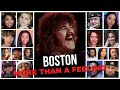 Boston More Than A Feeling Reaction Compilation