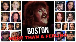 Download lagu Boston - More Than A Feeling - Reaction Compilation mp3