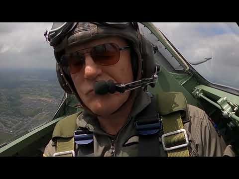 Fascinating Supermarine Spitfire Cockpit Footage.