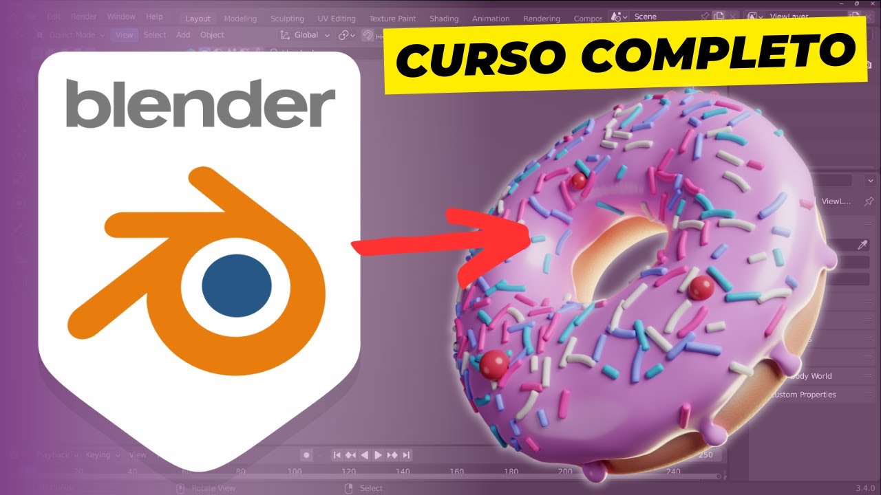 Curso Completo de Blender para Iniciantes