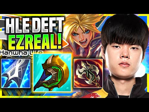 DEFT TRIES EZREAL IN NEW SEASON! - HLE Deft Plays Ezreal ADC vs Aphelios! | Season 11