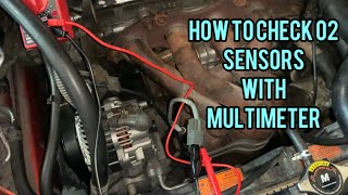 O2 SENSOR CHECK WITH MULTIMETER (4G ECLIPSE)