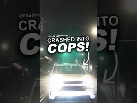 Drunk Girl Slams Truck Into Police Car 🥴