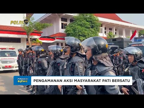 POLRESTA PATI AMANKAN AKSI MASSA YANG MENGIRIM SURAT KE KPK