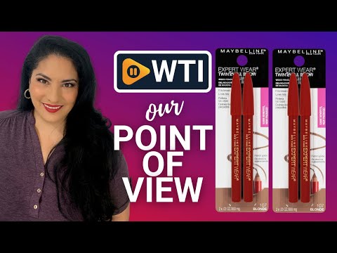 Maybelline New York Expert Wear Twin Brow & Eye Pencils Makeup - WTI product video review