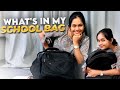 WHAT S IN MY SCHOOL BAG SHIVANI MENON