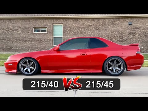 I got two sets of tires for the Prelude and Idk which one is better 🤔