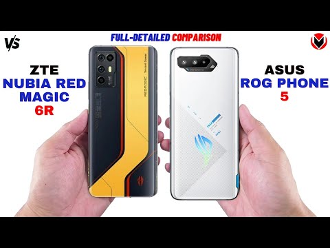 ZTE NUBIA REDMAGIC 6R VS ASUS ROG PHONE 5 _ Full Detailed Comparison _Which is best?