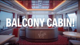 Scarlet Lady Balcony Cabin Tour | Cabin 11082A on Virgin Voyages