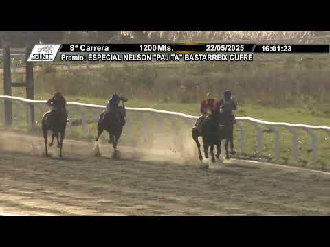 22/05/2025 – Hipodromo Colonia – Carr 8 – ESPECIAL NELSON "PAJITA" BASTARREIX CUFRE