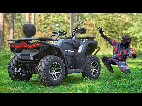 Самый доступный 4х4 квадроцикл 2025! Понижайка, блокировка! Цена удивит! Русквадро Манул 380
