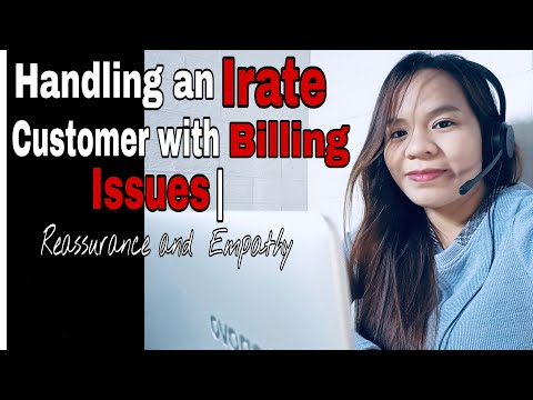 Mock Call #19: Handling an Irate Customer with Billing Issues | Reassurance and Empathy (TELCO)