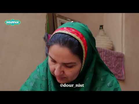 Moshtogh, a delicacy prepared by Zoroastrian ladies from Yazd. from dried oven bread.