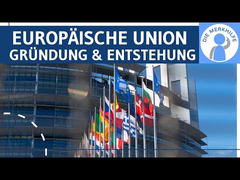 Video Thumbnail: Gründung & Entstehung der EU (Europäische Union) - NATO, Europarat, Menschenrechtskonvention u. a.