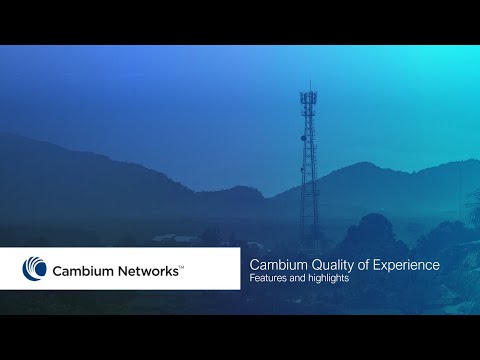 MBSI WAV Exclusive Webinar: Cambium Networks QoE