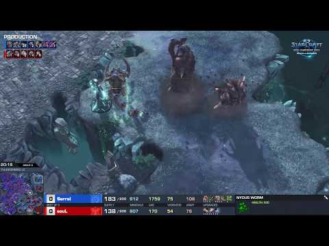 ESPORTS games : Starcraft 2 ULTRALISK RAMPAGE Serral [Z] vs SouL [T]