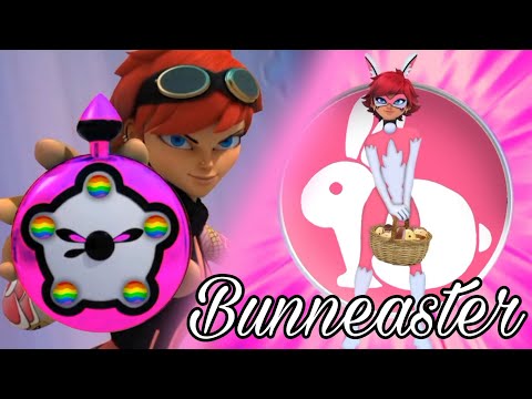 Bunneaster transformation (Alix with easter bunny miraculous) Ladybug season 5 FANMADE Happy easter!
