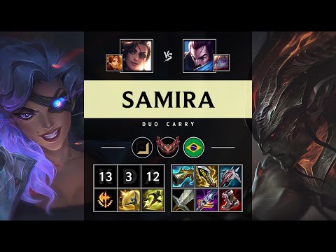 Samira ADC vs Yasuo: Triple Kill, Godlike - BR Grandmaster Patch 25.S1.2