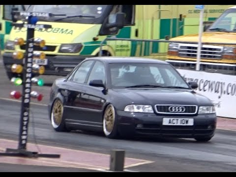 2014 GTI Inters - Cool Audi A4 - running a 13.4 @ 103mph 1/4 Mile