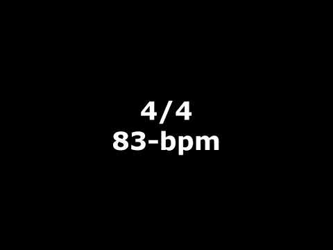 Metronome 83bpm 4/4