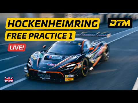 LIVE: DTM Hockenheimring 2026 – Free Practice 1 | Season Finale 🏁 | DTM 2026