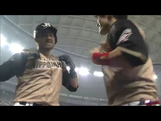 【4回表】ファイターズ・レアード 優勝かかる大事な試合で先制の極上一貫!! 2016/9/28 L-F