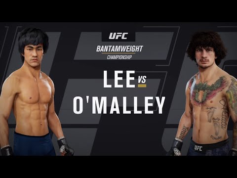 UFC 3 Gameplay Bruce Lee vs Sean O'Malley