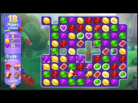 Wonka's World of Candy Level 56 - NO BOOSTERS + FULL STORY 🍫 | SKILLGAMING ✔️