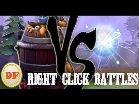 Techies vs Io Dota2 Right click battleS