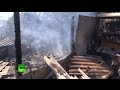 Обстрел украинскими военными Донецка привел к пожару на хуторе Широкий 