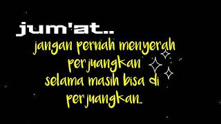 Download lagu STORY WA TERBARU - JUMAT JANGAN MENYERAH mp3 Download lagu STORY WA TERBARU - JUMAT JANGAN MENYERAH mp3