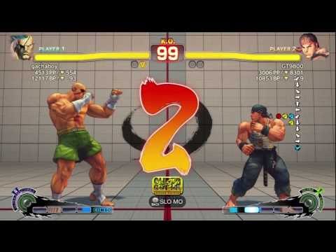 Gachaboy (Sagat) vs. GT9800 (Ryu), Brathard (Seth) - SSFIV AE 2012 Matches