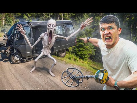 Znaleźliśmy wywróconą ciężarówkę SCP i SCP-096 na żywo!