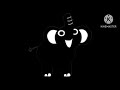 Black And White Elephant 1 S Trumpet SFX